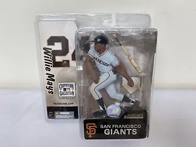 McFARLANE SPORTS PICKS COOPERSTOWN SERIES 2 SAN FRANCISCO GIANTS WILLIE MAYS HOF • $28