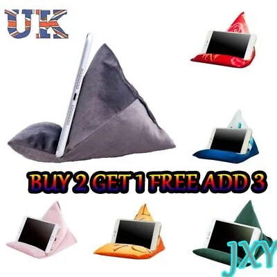 Tablet Book Rest Cushion Bean Bag Pillow Phone Stand IPad Kindle Seat UK • £5.98