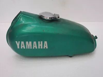 Yamaha DT125 DT175 OEM Fuel Gas Tank Green W/ Cap Original Paint No Liner DT • $149.95