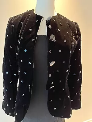 Givenchy Vintage Black Velvet Jacket • $290