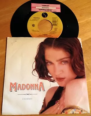 Madonna 45 Cherish / Supernatural  W/ts  W/PS • $4