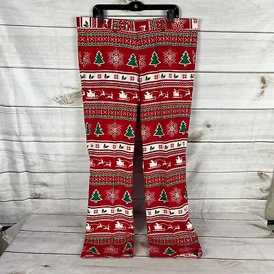 Opposuits Christmas Holiday Pants Size 40 X 34 Holiday Santa Red White Green • $19.49