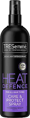 TRESemme Care & Protect UK's No. 1 Heat Defence Brand** Heat Defence Spray Heat • £4.89