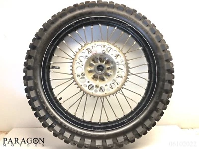 $325 • Buy 09#2 09-16 Kawasaki KX250F KX 250F Hub Rear Wheel Rim Tire Assembly 110/90-19