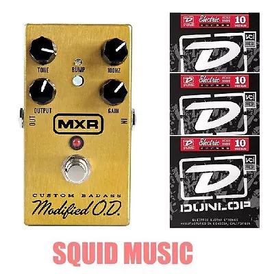 MXR Custom Badass Modified O.D. M77 ( 3 STRING SETS ) Overdrive Distortion M-77 • $119.99