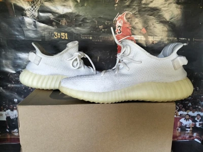 $200 • Buy Adidas Yeezy Boost 350 V2 Cream. US 11 Pre Owned. +  Free Prime Hydration Drink