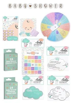 Baby Shower Games Decorations Invitations - Party Games - Celebration - Unisex • £1.99