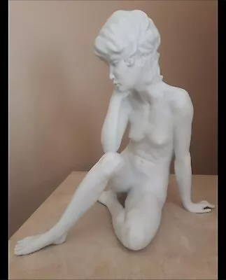 Kaiser Porcelain Figurine  Nude Youth  Bisque  • $75