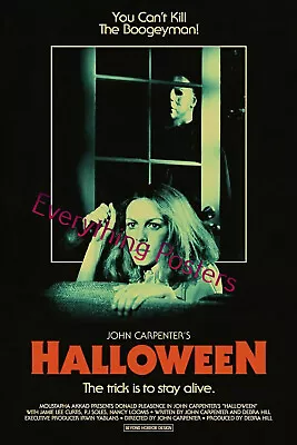 Halloween Movie Poster Glossy Finish Michael Myers  • $11.99