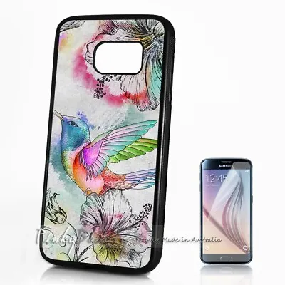 ( For Samsung S8 Plus / S8+ ) Case Cover P11708 Flower Bird • $9.99