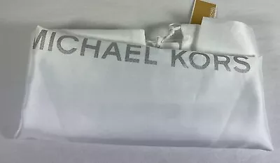 Michael Kors White Satin Drawstring Extra Large Dust Bag Dust Cover For Handbags • $20.52