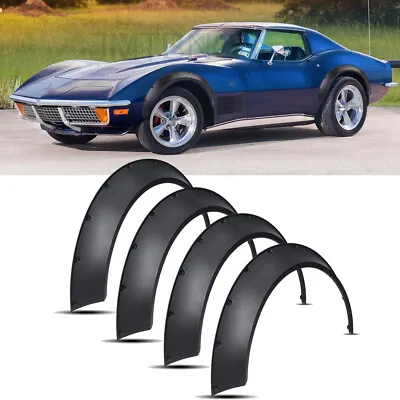 For Chevrolet Corvette C3 C5 Fender Flares Extra Wide Body Kit Wheel Arches 4.5  • $99.39