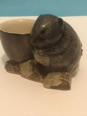 Water Vole Eggcup Quail Ceramics • £12