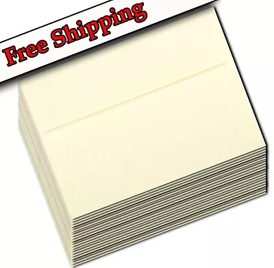 1000 A6 Ivory Cream Ecru Natural Envelopes For Greeting Cards Invitations Shower • $158.77