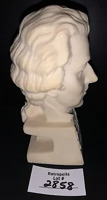 Vintage Music Composer Bust Figurine Bookend Mozart Italy Sculptor A Santini • $26.60