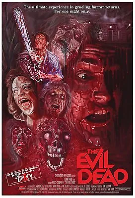 EVIL DEAD (1981) Movie POSTER Rare Horror Gore  • $11.98