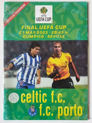£4.99 • Buy Pirate Programme Celtic V Porto (UEFA Cup Final) Football Programme 21/05/2003