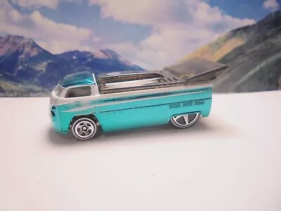 VW DRAG TRUCK   2006 Hot Wheels Classics Series 2    Aqua • $7