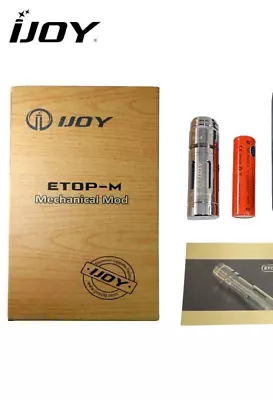 I Joy Etop M Mechanic Mod Vape E Cig Ijoy(free Battery  + Tank Included) • £13.99