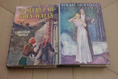 Men Are Such Fools By Faith Baldwin + Secret Of Grey Walls By Malcolm Saville • £10.99