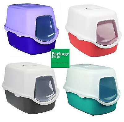 Trixie Vico Large Hooded Cat Litter Tray With Lid Cat Kitten Hygiene Litter  • £19.99