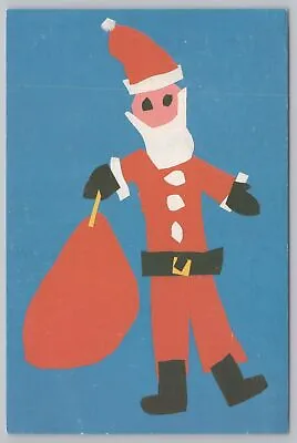 $2.80 • Buy Holiday~May Christmas Bring~Santa Artwork~Little City Program~Vintage Postcard
