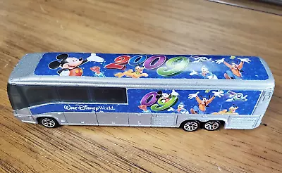 Matchbox Walt Disney World Disneyland 2009 MCI Coach Bus Silver Die-cast • $6.99