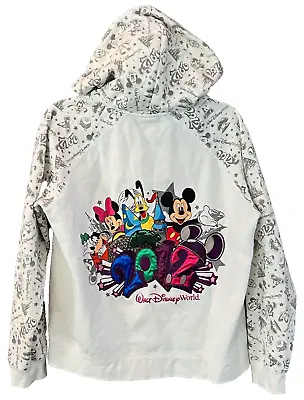 Walt Disney World Disney Parks Mickey Hoodie 2012 Women's Sweater Jacket XL • $15.99