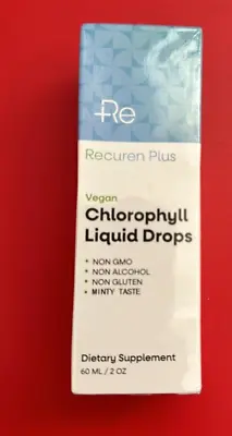 £11.99 • Buy Chlorophyll Liquid, Chlorophyll Drops For Water, 60ml #M6
