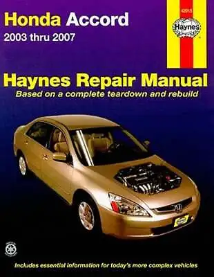HM Honda Accord 2003-2007 By Robert Maddox: Used • $38.47