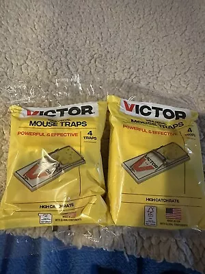 Mouse And Rodent Traps Wide Pedal Made By Victor In USA • $9.99