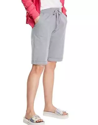 Hanes Bermuda Shorts Pockets Women's French Terry Drawstring Closure Activewear • $14.78