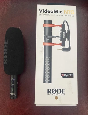 £120 • Buy Rode VideoMic NTG On-Camera Shotgun Microphone