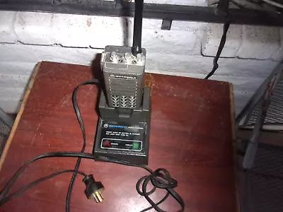 Motorola MT500 VHF With DTMF Rare With Charger Not Working • $75.99