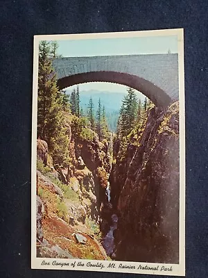 Box Canyon Cowlitz Mt. Rainier National Park Washington WA Postcard • $6
