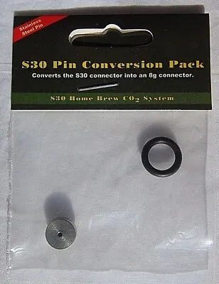 Hambleton Bard S30 Pin Conversion Pack Convert S30 CO2 Valve - 8gm CO2 Pin Valve • £4.79