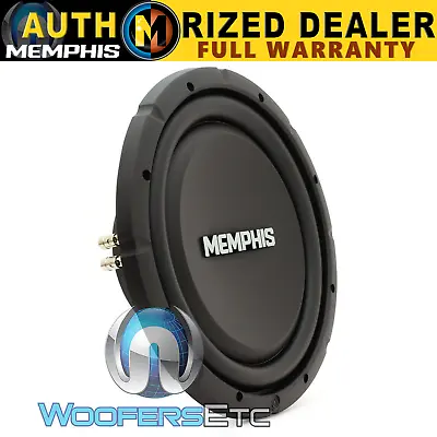 Memphis Srxs1244 12  Sub 500w Dual 4-ohm Shallow Thin Subwoofer Bass Speaker New • $159.95