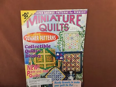 Miniature Quilts Magazine Issue 25 1996 • $3.99