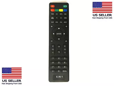 New Besia 6 In 1 Universal Remote For Pioneer Viore Polaroid RCA Vios Speler TV • $9.69