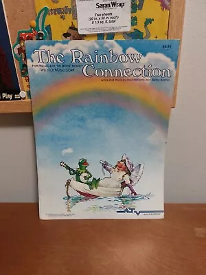 1979 Rainbow Connection The Muppet Movie Songbook Piano Voice Guitar Sheet Music • $16.75