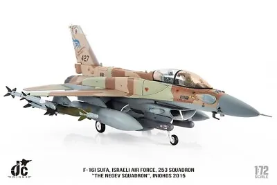 Jc Wings Israeli Air Force Lockheed F-16i Sufa  1:72 Jcw-72-f16-012 In Stock • $84.95