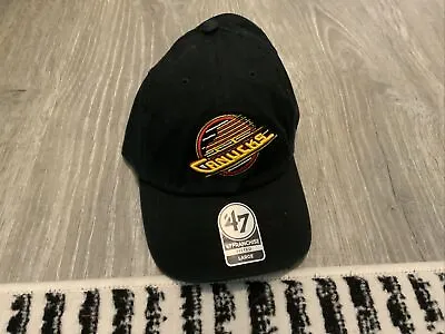 ‘47 Brand Vancouver Canucks Hat Franchise Fitted Cap Men’s Size: Large Black • $24