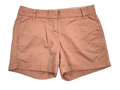 J. Crew Womens Coral Broken-In Chino Shorts 9 • $8.99