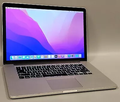 Apple MacBook Pro Retina 15  2015 Intel I7-4870HQ @ 2.50GHz 16GB RAM 256GB SSD • $201.99