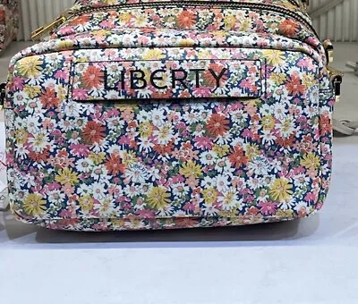 Liberty Ditsy Camera Bag NEW With Tag With Paperbag Spring Colours RRP £275 • £125