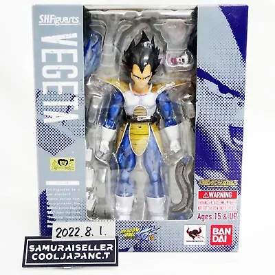 BANDAI S.H.Figuarts Dragon Ball Z Kai Figure VEGETA Action Tamashii Nations Used • $168.40