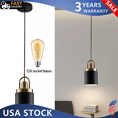 Modern Industrial Metal Pendant Light Kitchen Ceiling Hanging Lamp Fixture Decor • $21