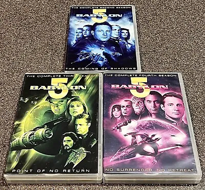 $27.95 • Buy Babylon 5: The Complete 2nd, 3rd & 4th Season DVD Sets - FULLY TESTED!!