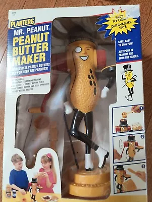 Vintage Planters Mr Peanut Peanut Butter Maker 1996 No. 222 New In Box • $39.95