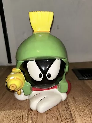 Marvin The Martian Ceramic Cookie Jar 1998 Warner Brothers Store Exclusive Used • $199.99